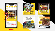 I will design instagram, facebook posts and banner ads(5 Designs)